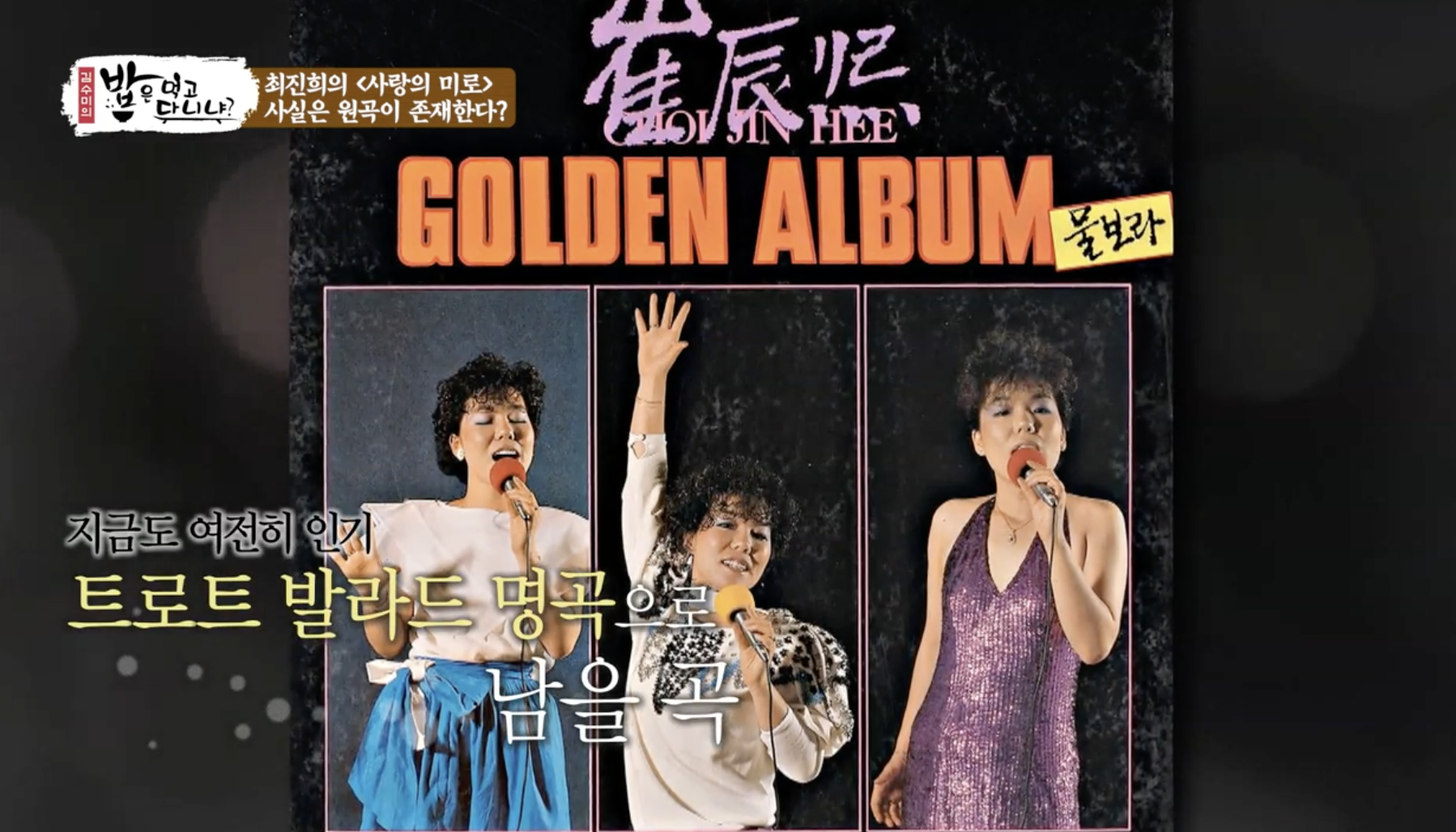 사랑의 미로의 주인공 가수 최진희 전성기 모습