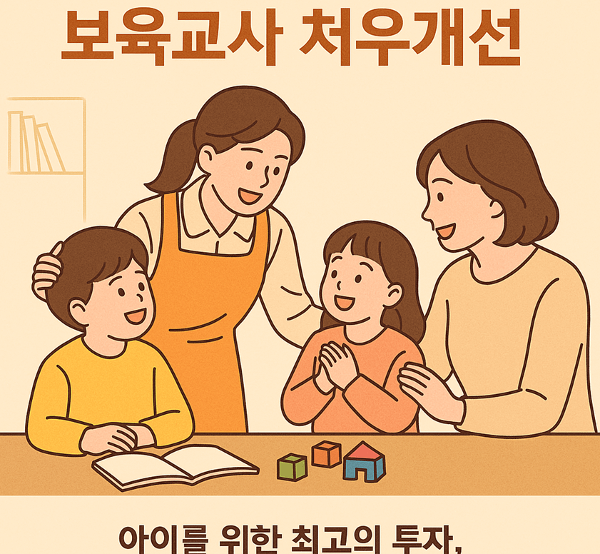보욱교사 처우개선, 변화를 위한 첫걸음