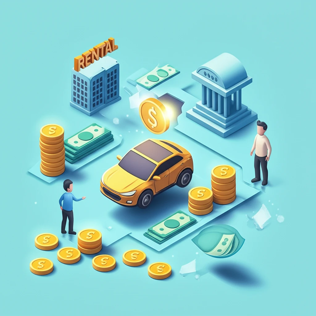 장기 렌터카 월 렌트료 속 자동차세 ..