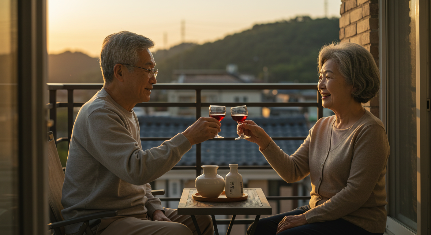 시니어 건강을 위한 현명한 술 선택 가이드: 덜 해로운 술은 무엇일까?