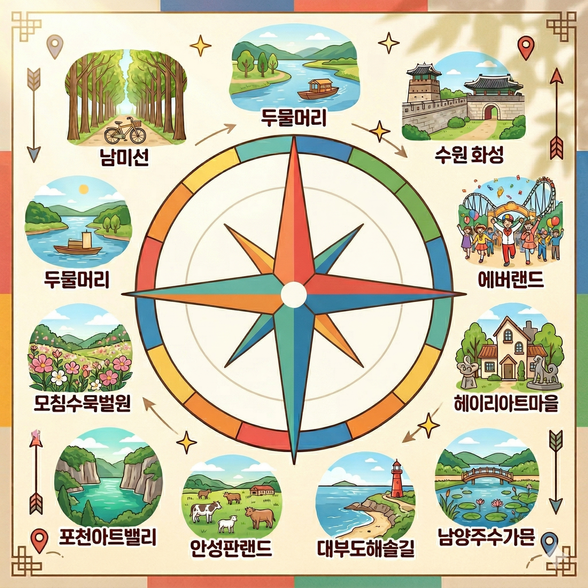 서울근교 가볼만한곳 베스트10: 주말 나들이 드라이브 코스 완벽 정리