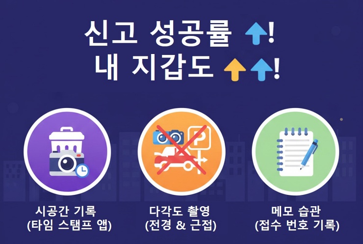 신고 성공률 높이는 팁