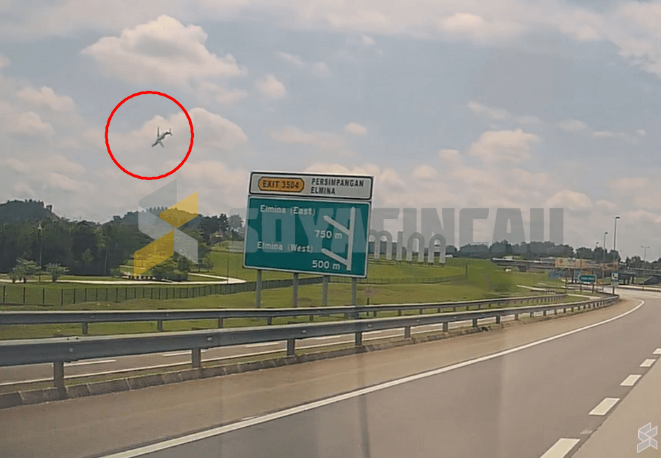 말레이시아 여객기 추락 사고 당시 모습