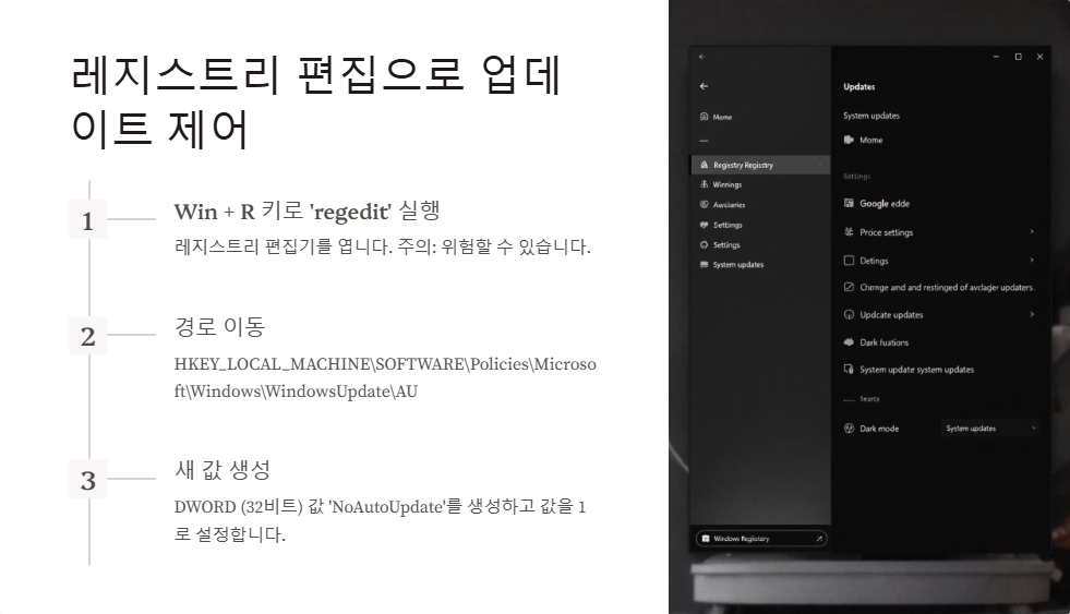 윈도우11 자동 업데이트 끄는 방법