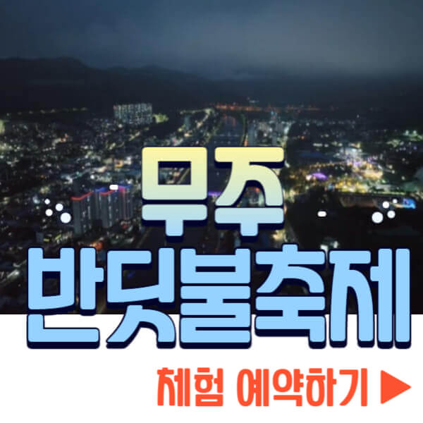 무주반딧불축제 예약