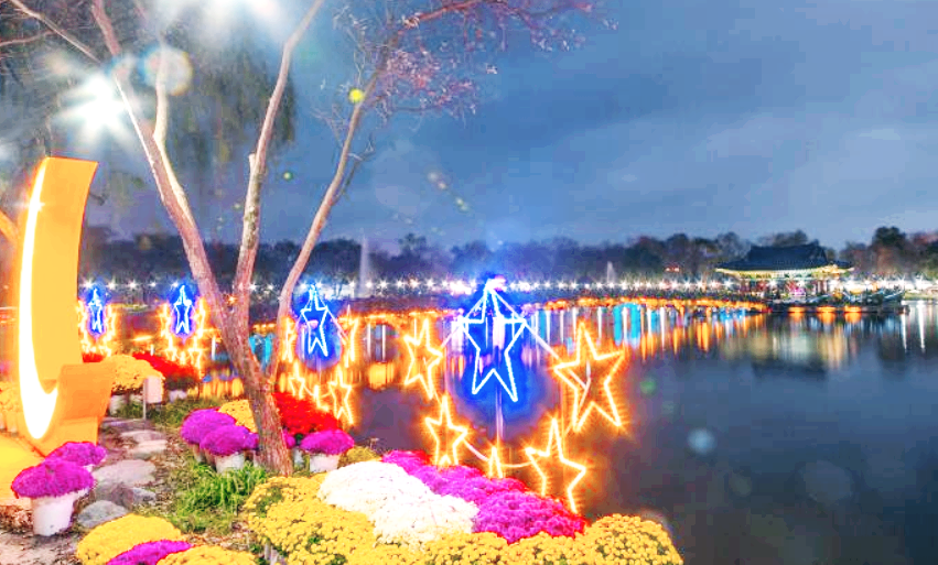 백제고도 부여 국화축제