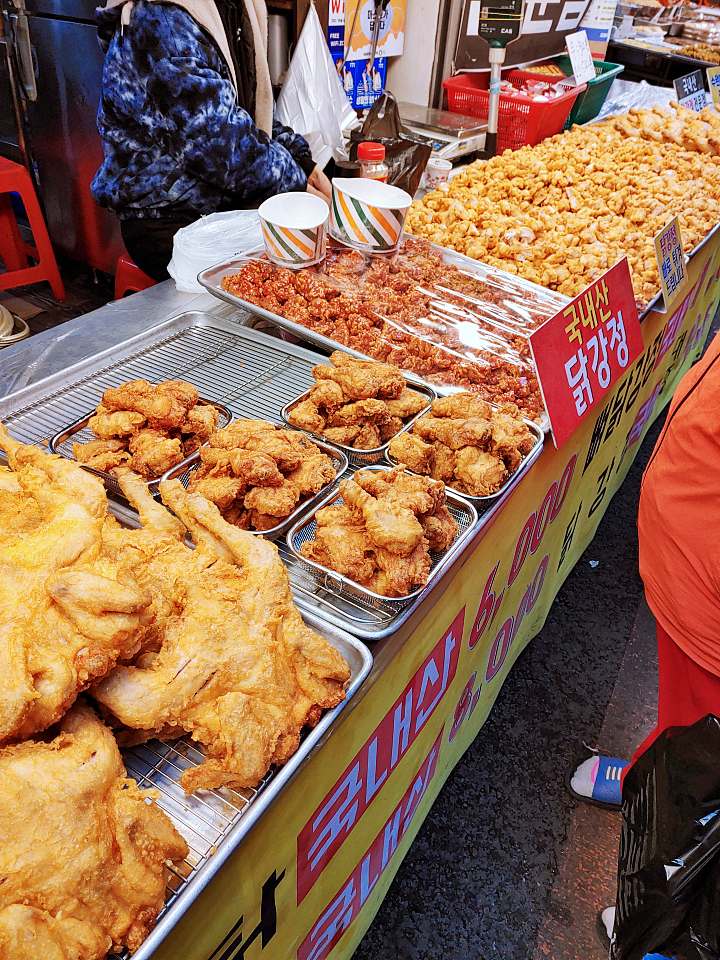 생방송오늘저녁 가마솥 닭강정 가마솥에 두 번 튀긴 바삭 치킨 끝판왕 수원 남문 못골시장 지동시장 맛집 추천