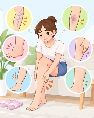 하지정맥류로 확인하는 다리 붓기와 무거움12