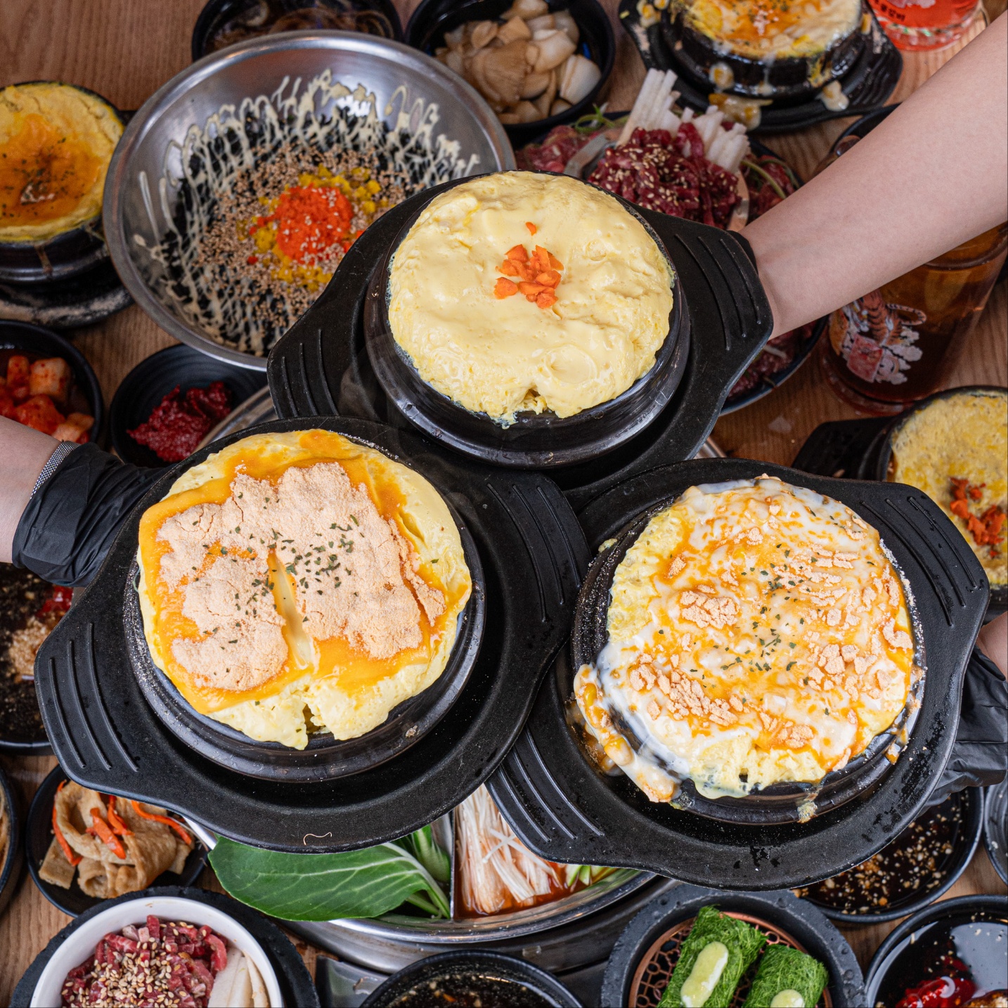 계란찜 3총사