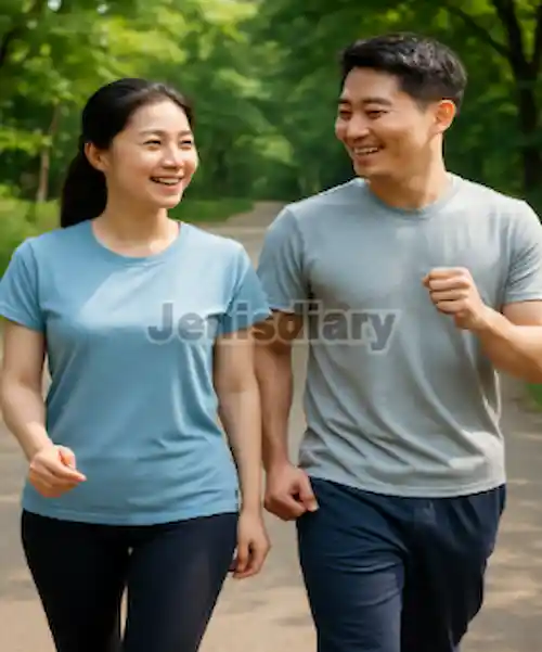 가벼운 걷기 이미지