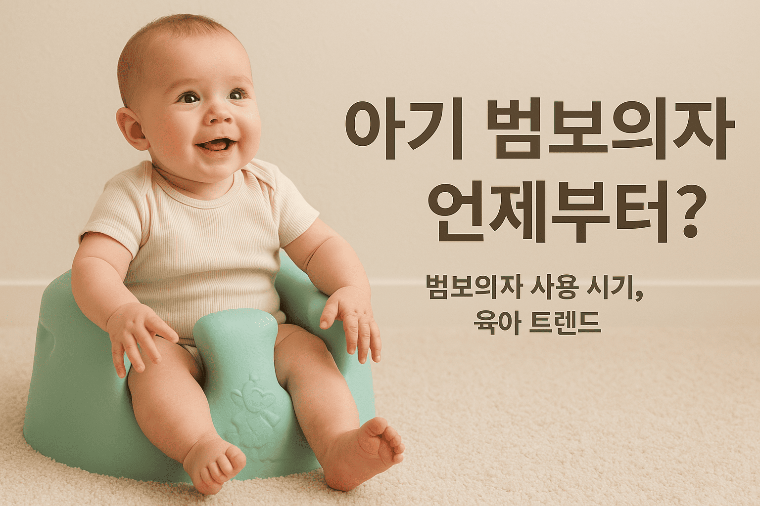 아기 범보의자 언제부터
