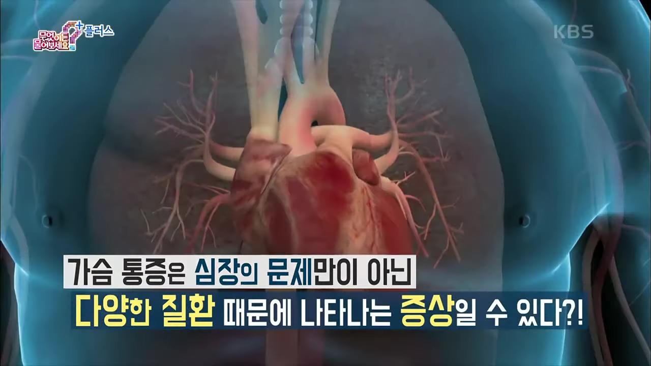 심장 콕콕 쑤시는 통증 가슴 갈비뼈 손가락으로 누르면 아픈거 이거 하나면 사라집니다