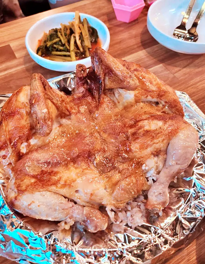 남양주 진접, 광릉수목원 맛집 아버지의 사랑, 치즈누룽지통닭