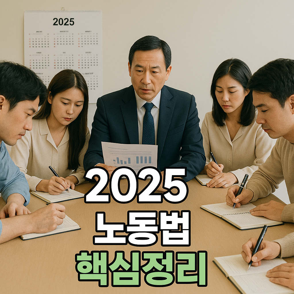 2025년 노동법 핵심정리 검토 회의
