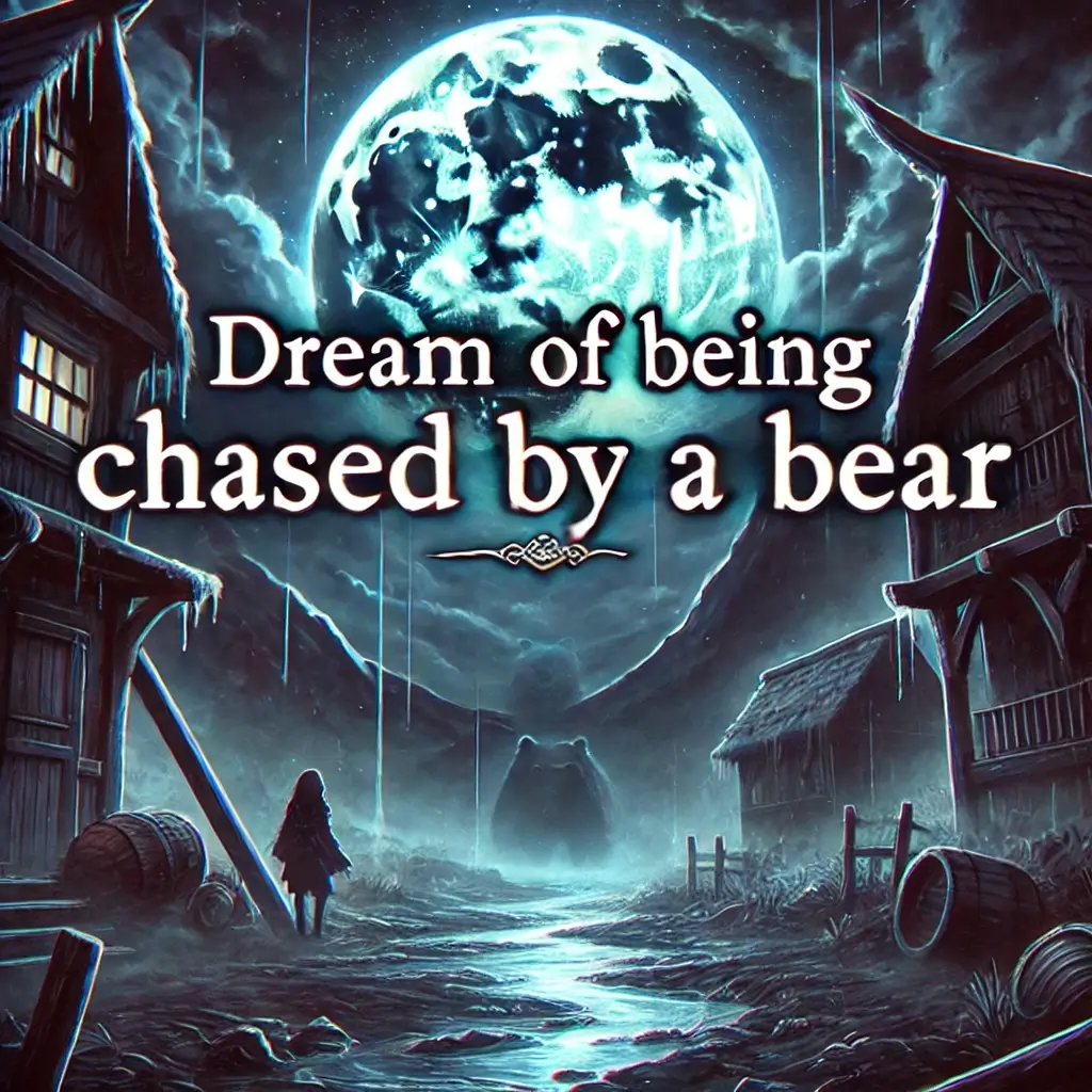 곰한테 쫓기는 꿈 해몽