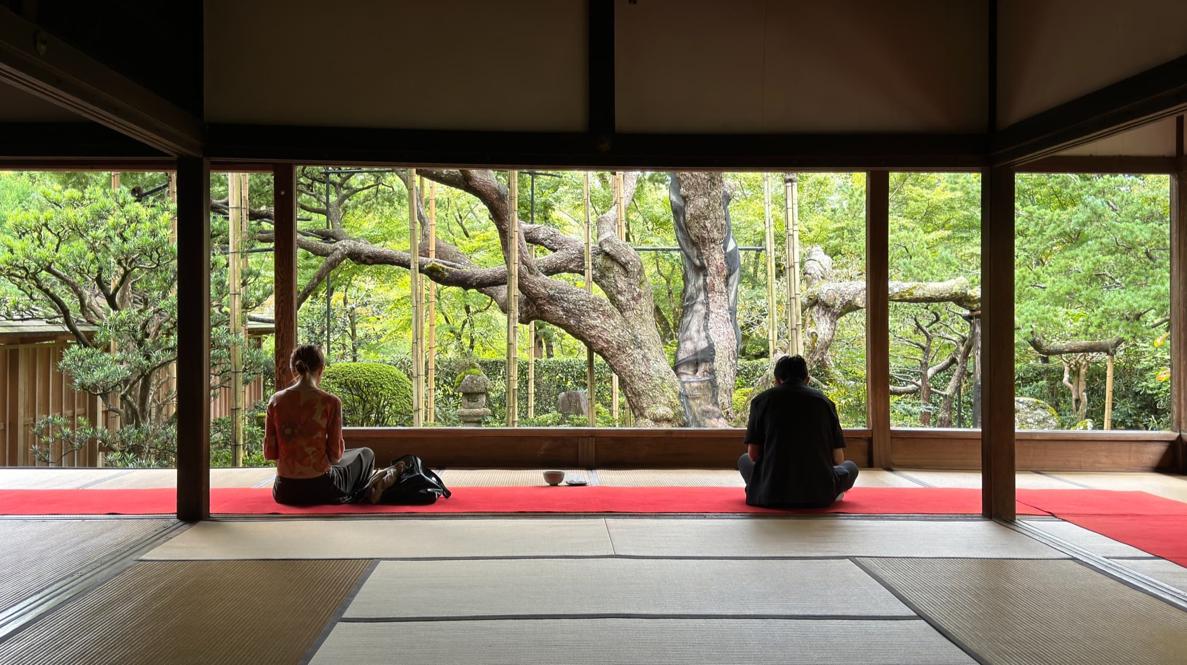 교토 오하라 호센인 ❘ 액자 속 풍경과 전쟁의 흔적이 공존하는 고즈넉한 사찰