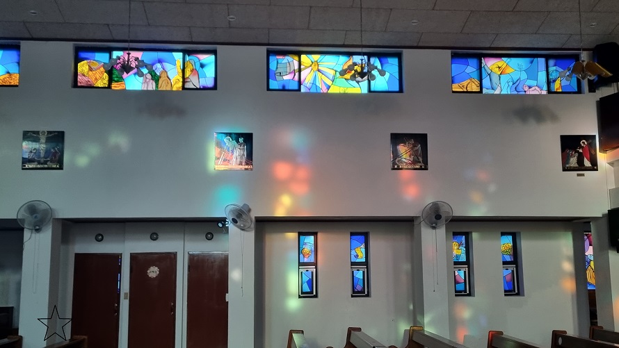 광주 호남동성당 스테인드글라스, 십자가의 길