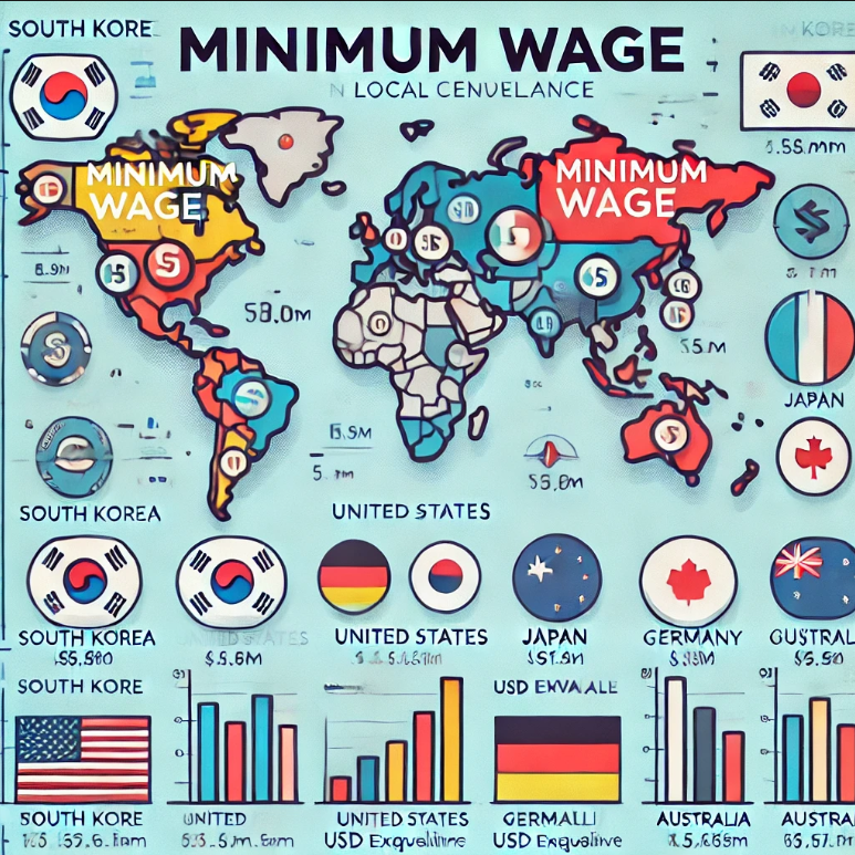 선진국과 개발도상국의 최저임금 정책과 차이점 관련 사진
