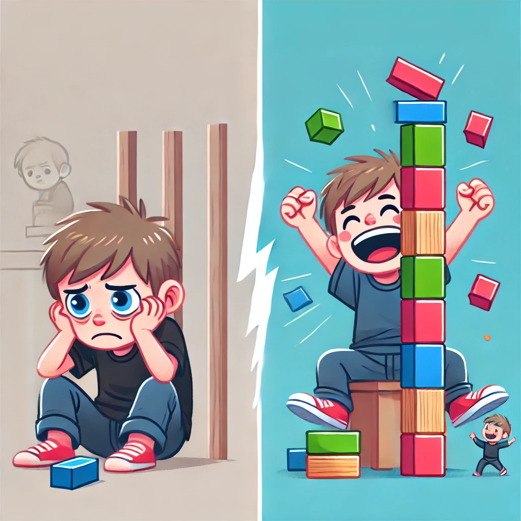 어린이의 실패와 성공