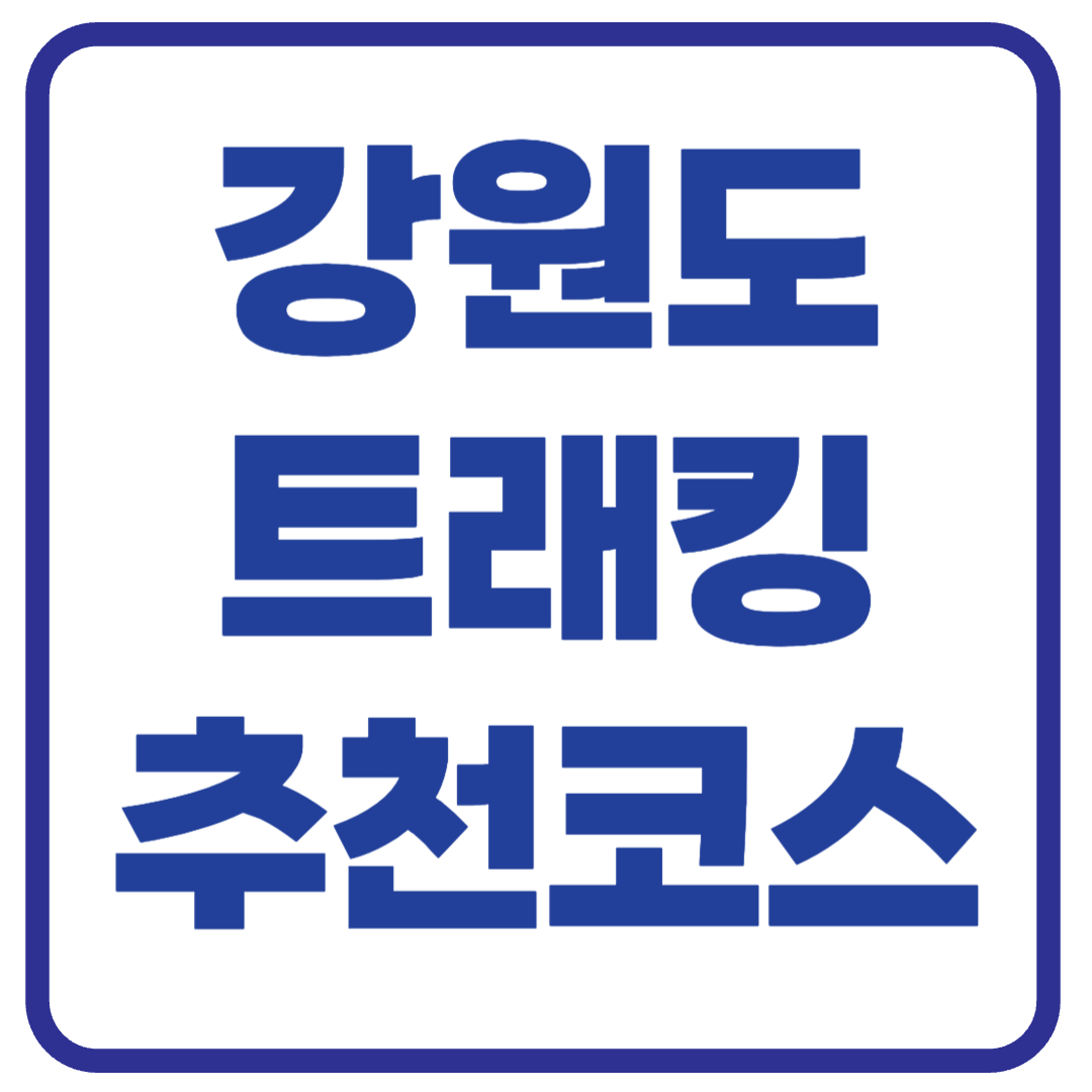 강원도 트래킹 코스 추천 TOP 3