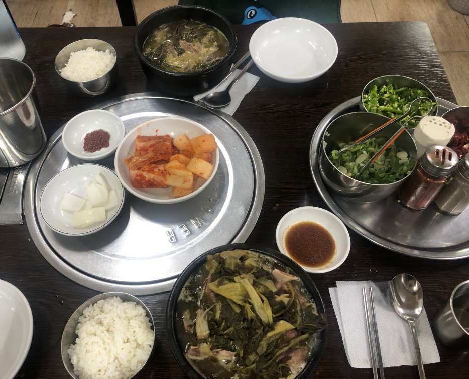 대화정진짜해장국-해장국-한상