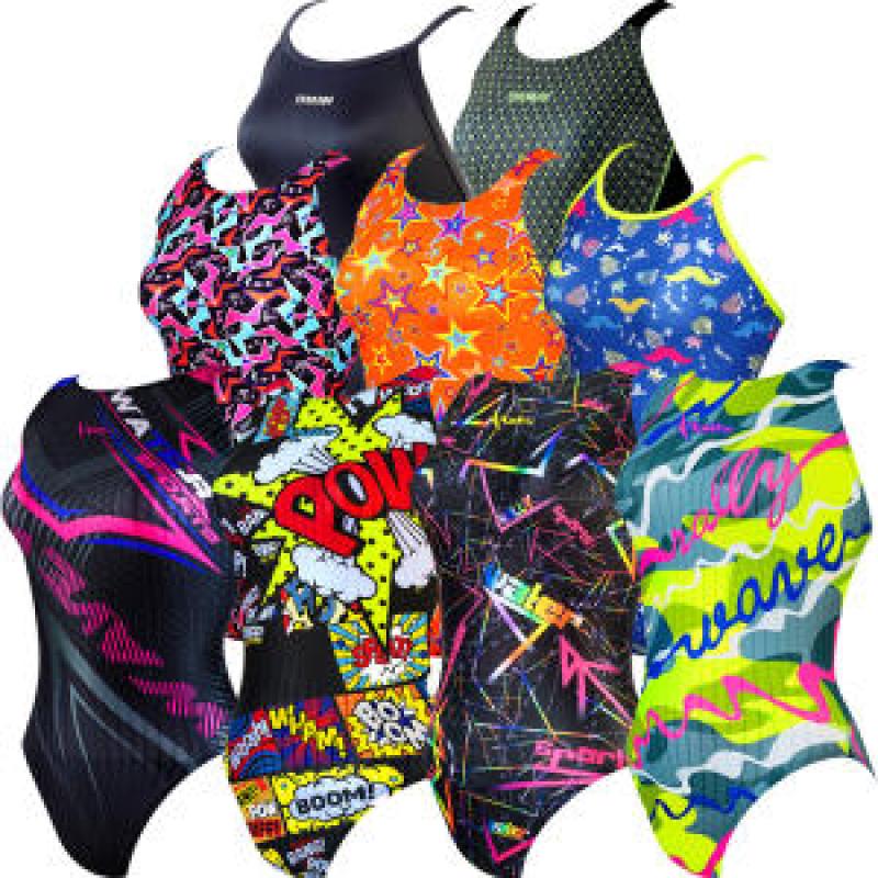 아레나 랠리 티어 토네이도 여자 원피스 실내 수영복