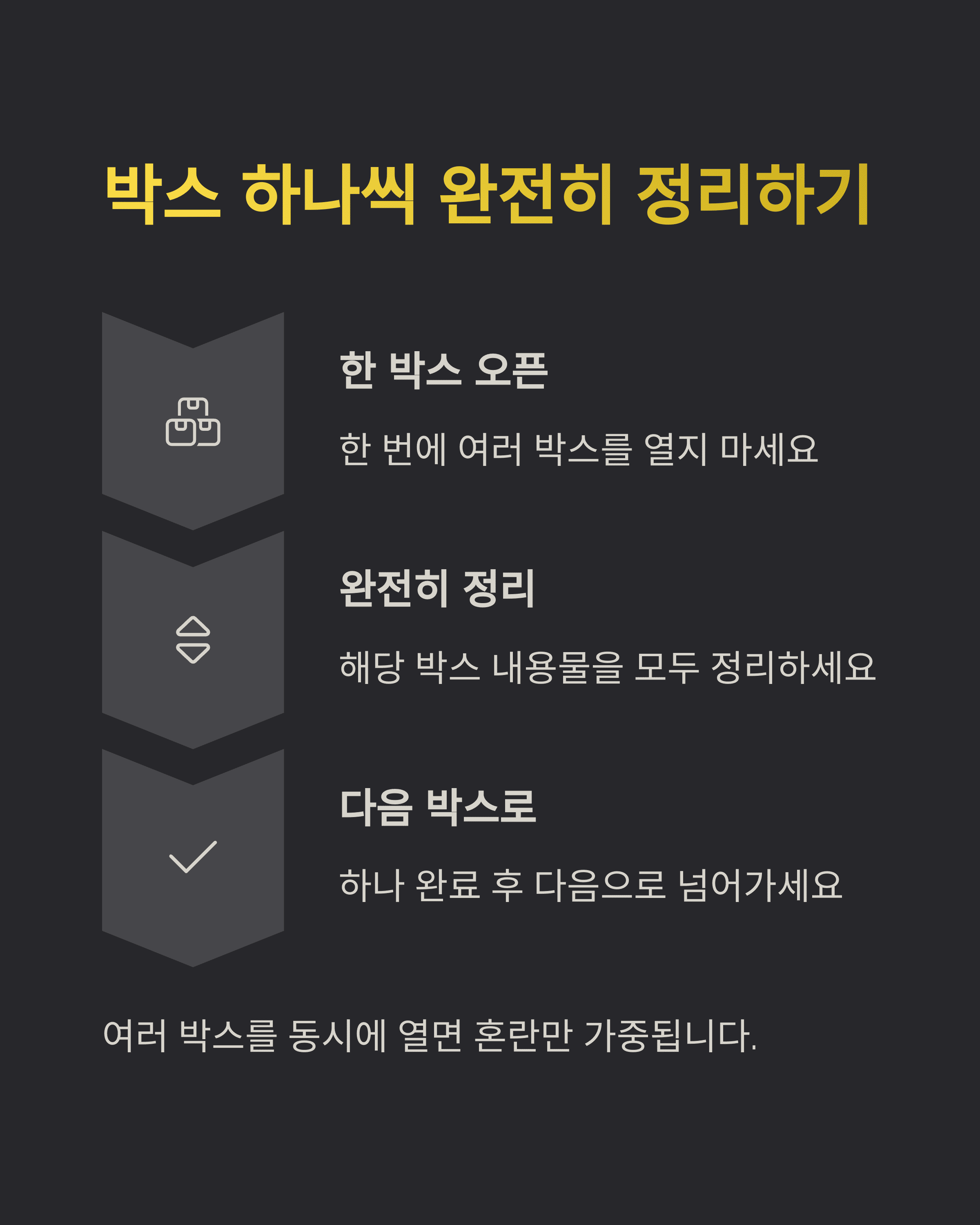 이사 후 빠르게 정리하는 꿀팁 10가지!!