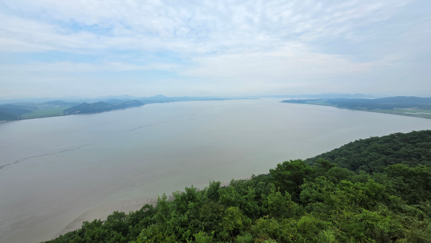 애기봉에서-본-북녘땅과-조강