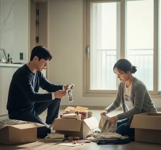 유품 정리하는 꿈