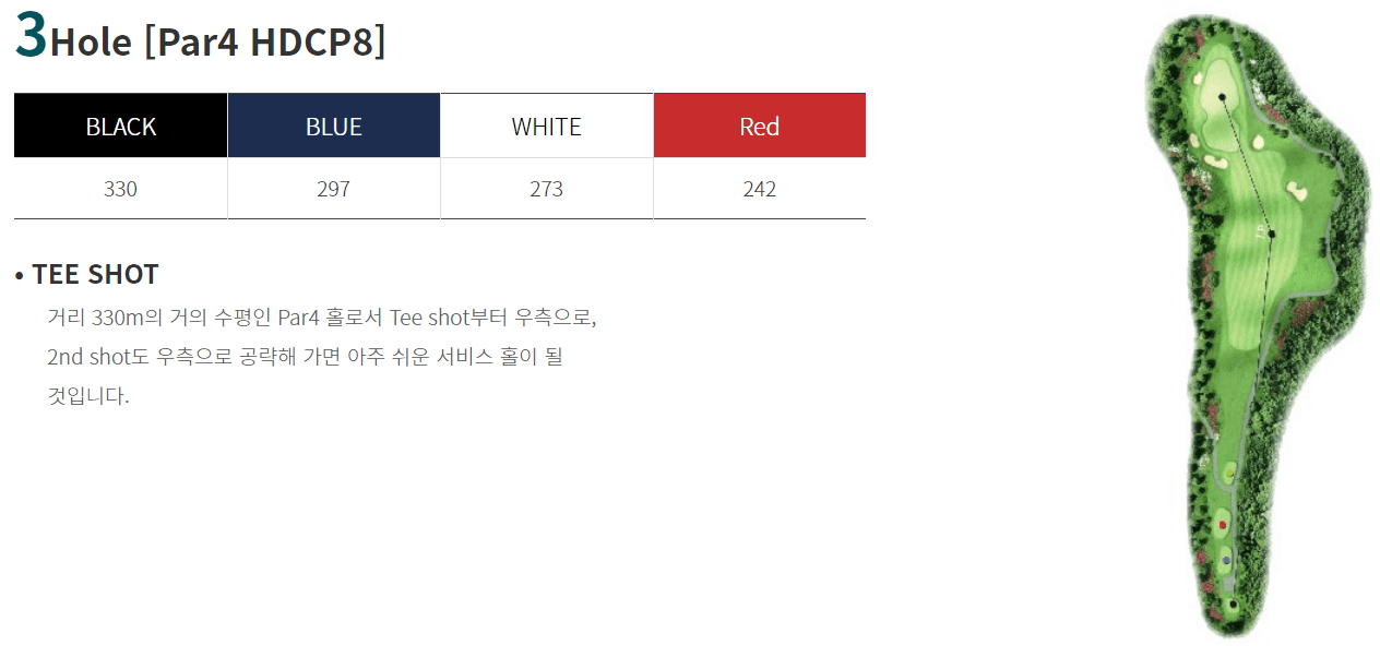 해솔리아 컨트리클럽 솔코스 3