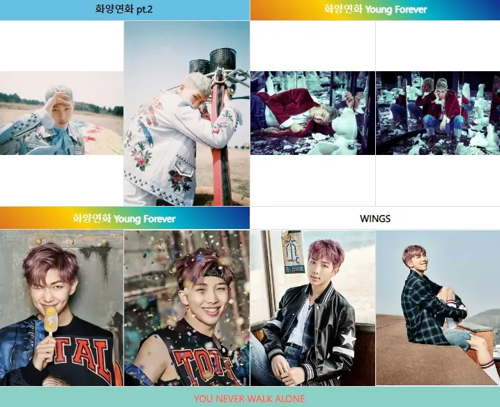 방탄소년단 BTS 멤버프로필 나이 키 혈액형 MBTI 인스타 빅히트 하이브