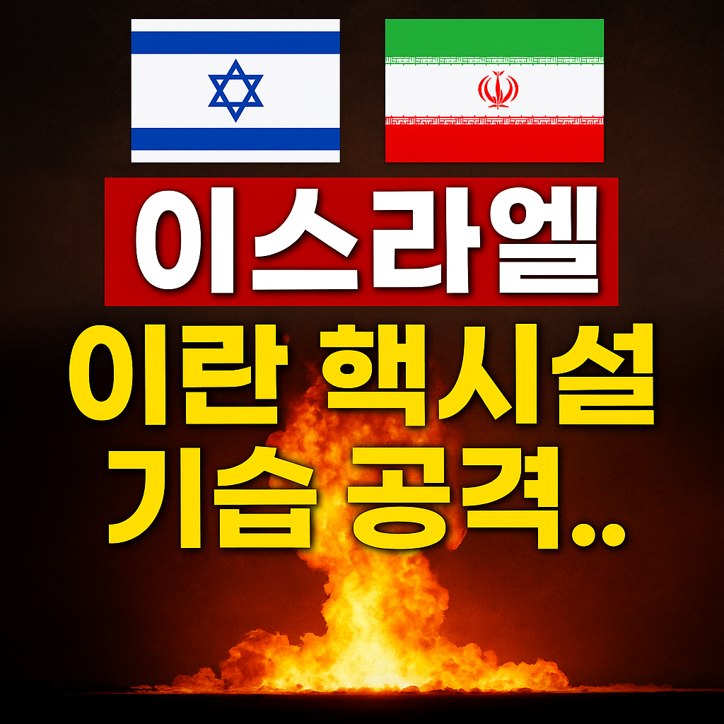 이스라엘 이란 핵시설 공격