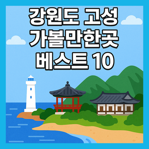 강원도 고성 가볼만한곳 베스트10