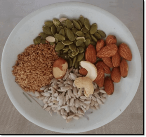 포스파티딜세린 음식 견과류