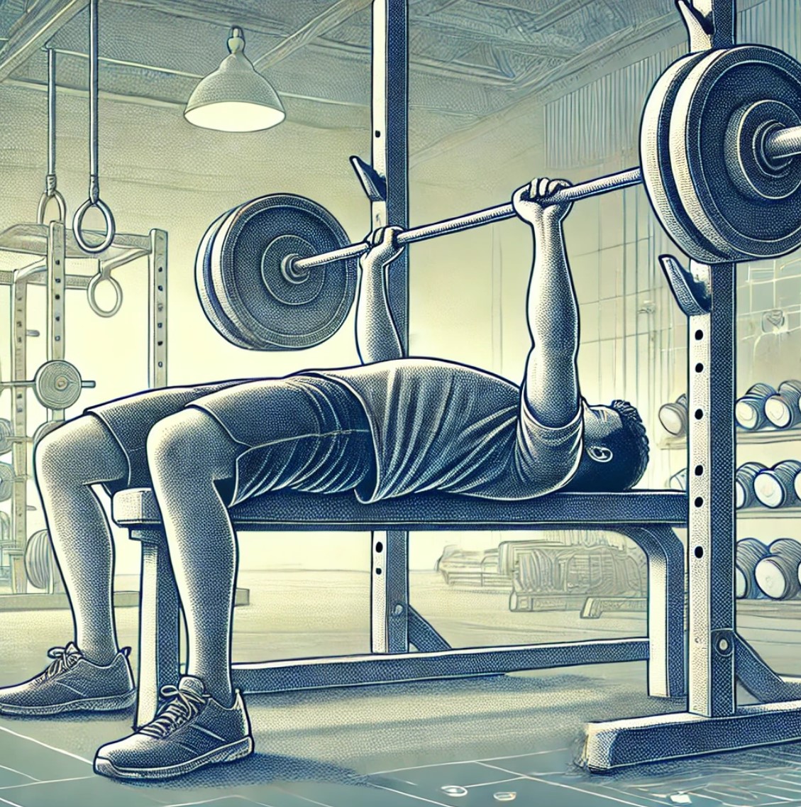 벤치프레스 그립 선택 방법 관련 사진