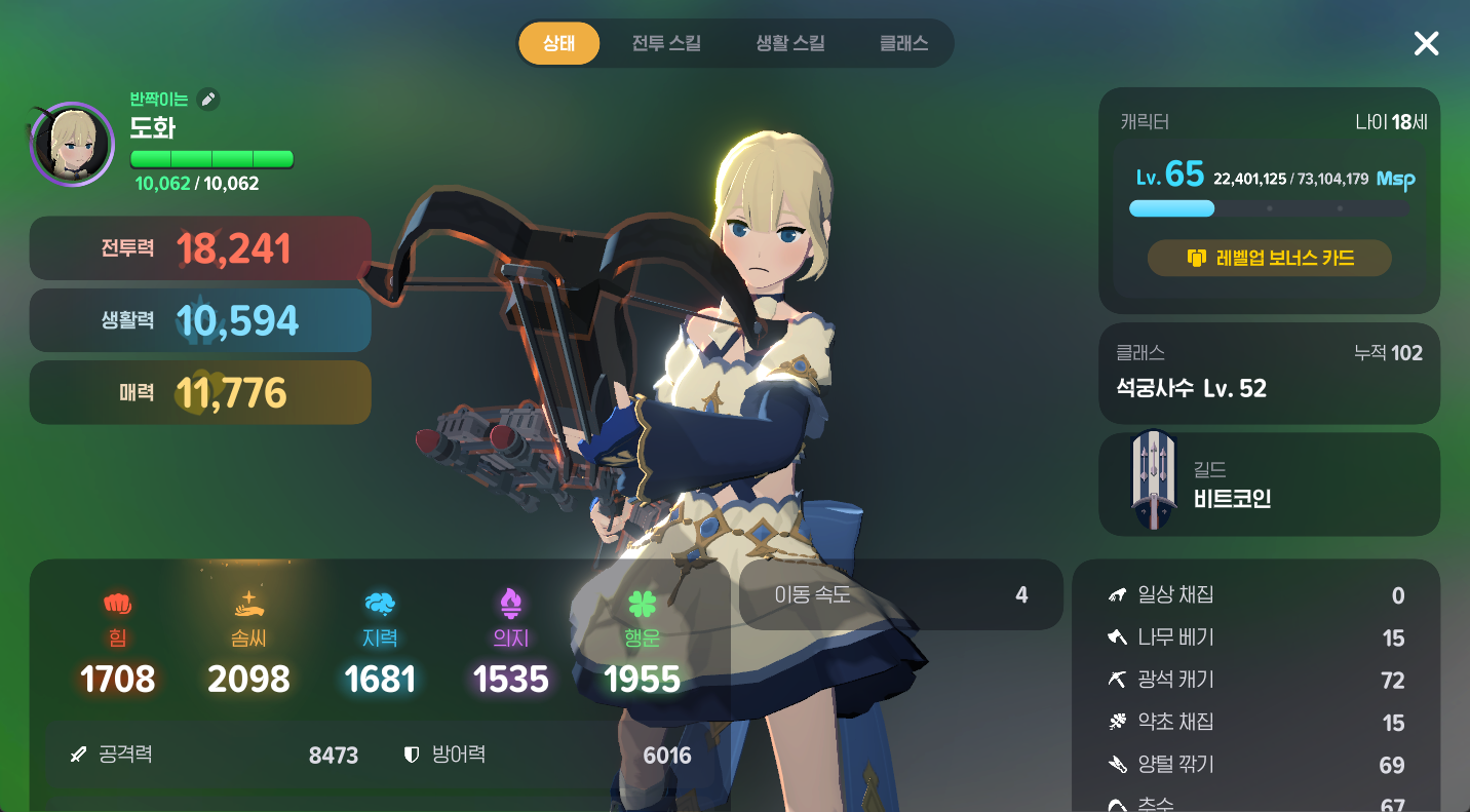 마비노기 모바일 석궁사수 공략