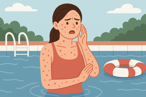 물놀이 후 두드러기