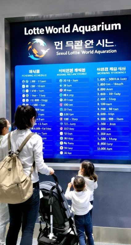 롯데월드 아쿠아리움 시간 및 가격 총정리