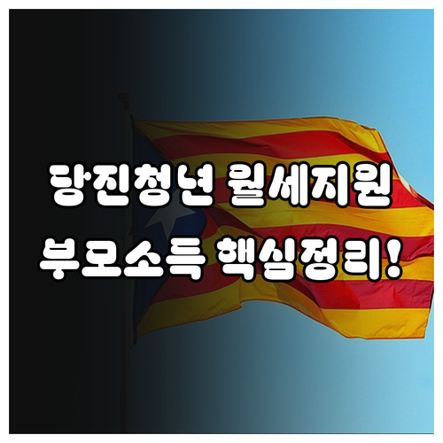 당진시 청년 독립가구 월세 지원금 신..