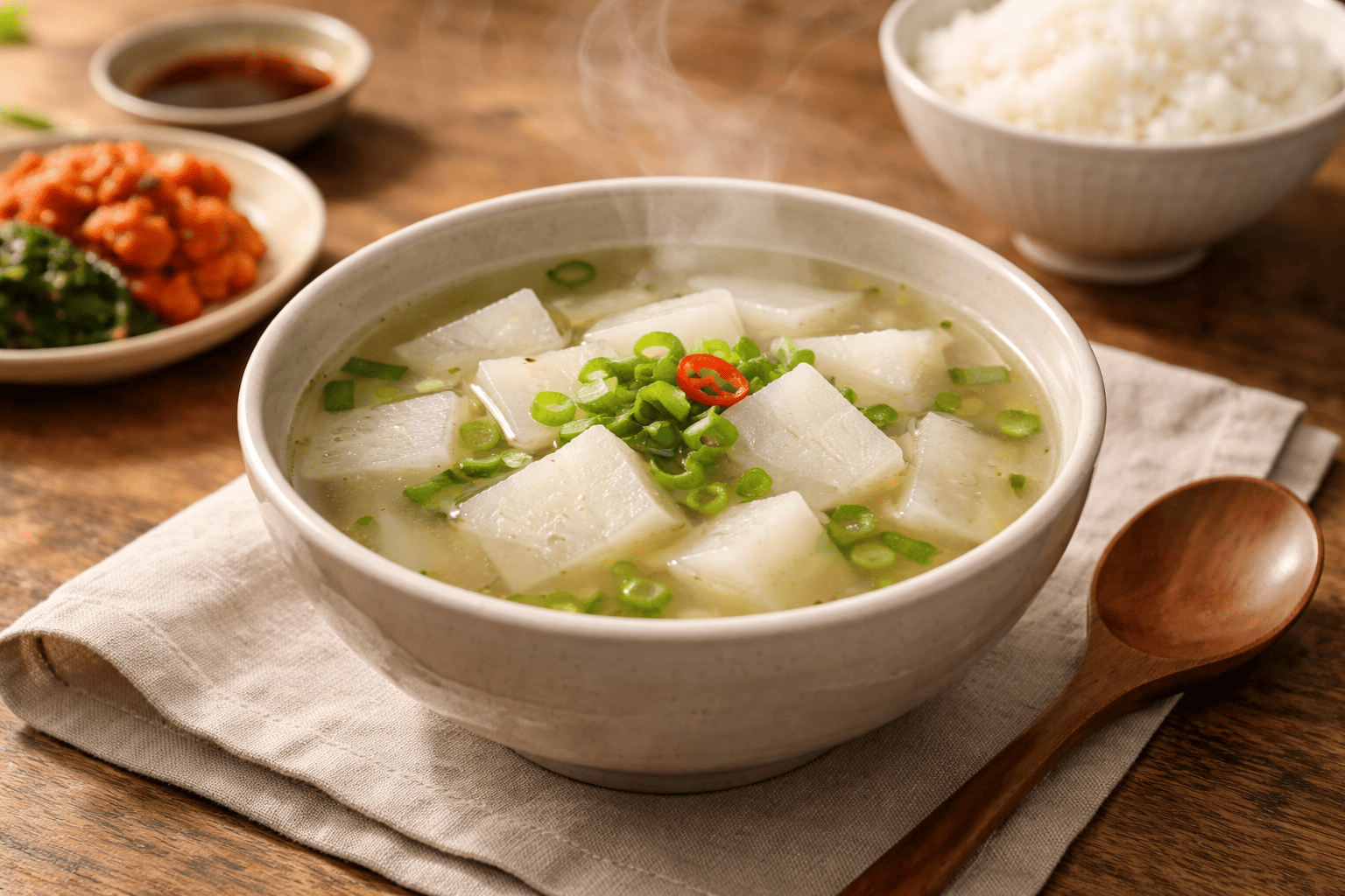 무의 영양과 활용 레시피