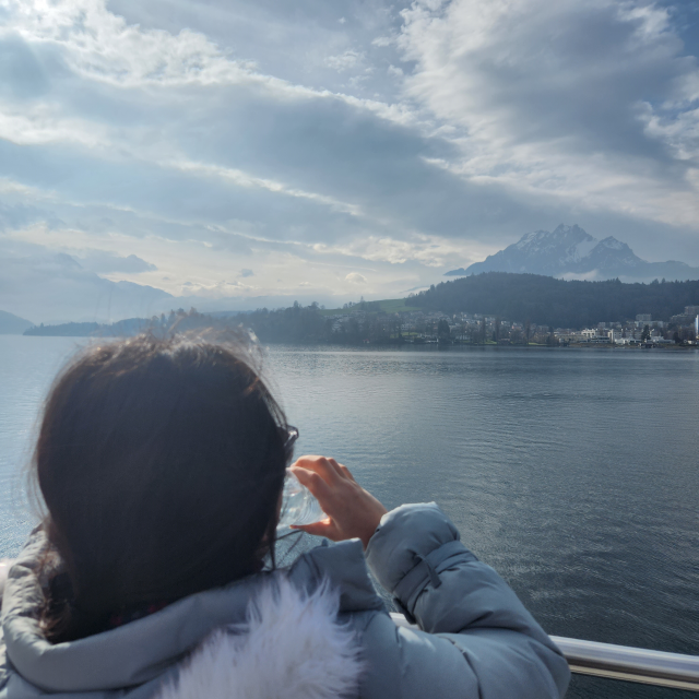 스위스 루체른 호수 유람선(페리) 탑승