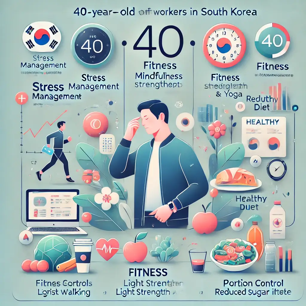 40대 직장인을 위한 건강 방법 사진