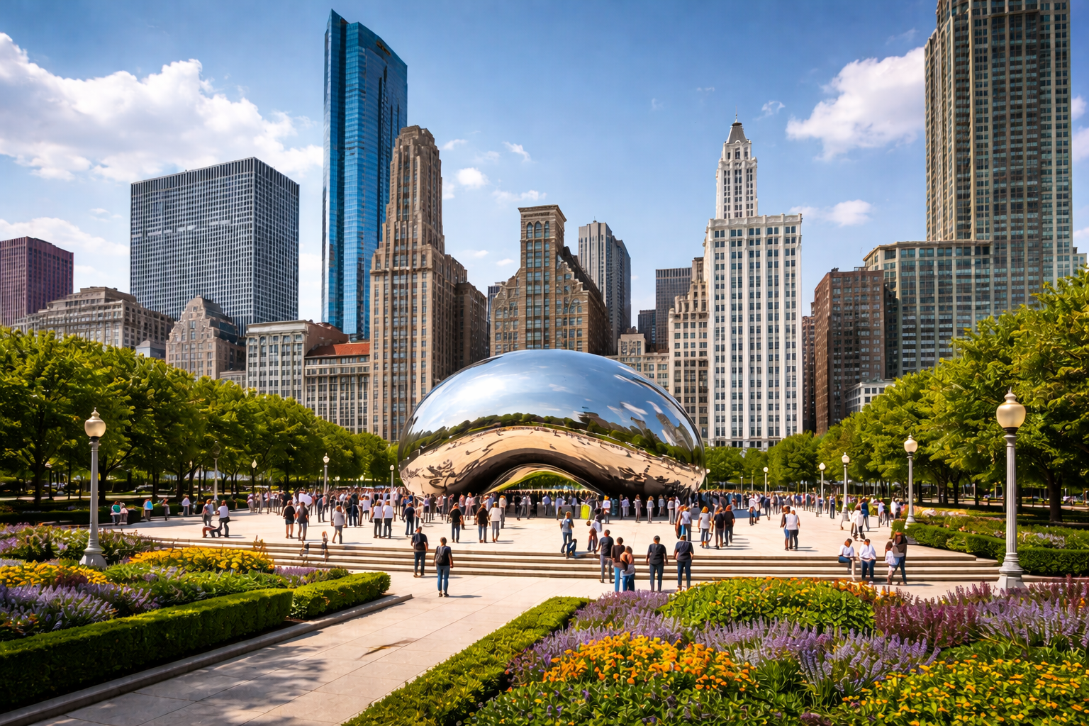 시카고 - 밀레니엄파크 사진