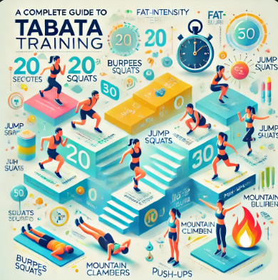 짧은 시간 고효율 운동, 타바타 운동 완벽 가이드 관련 사진