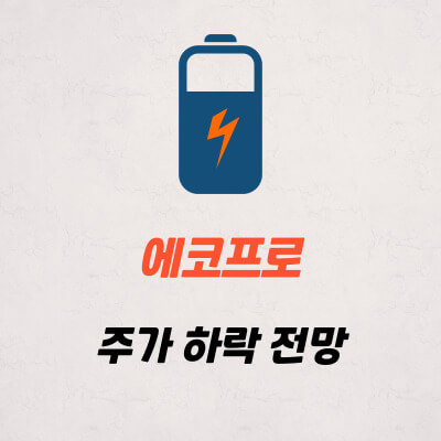 에코프로하락전망