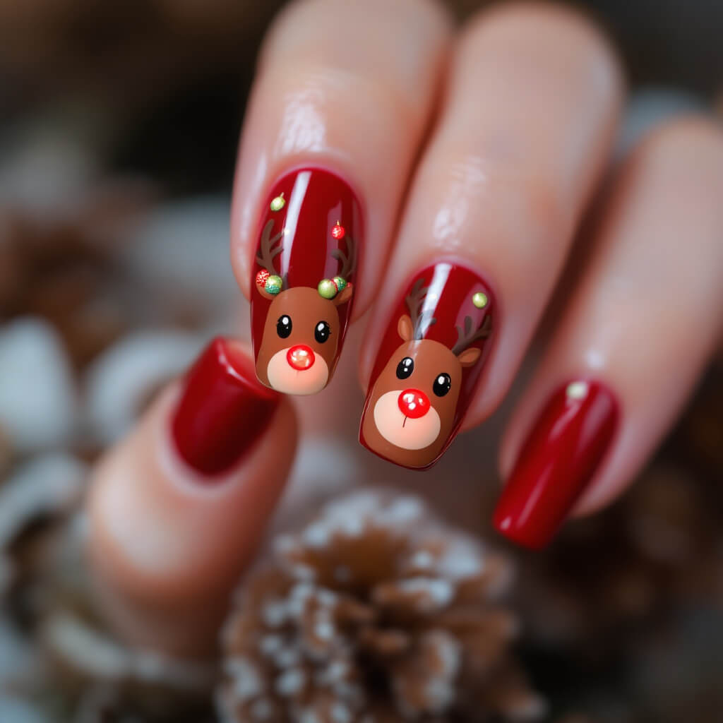 루돌프 네일아트