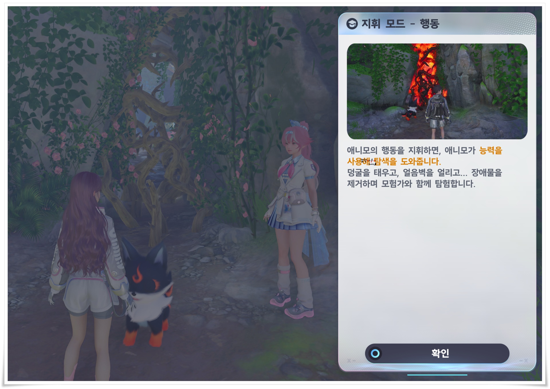 애니모 탄멍멍 속성 및 고유 능력