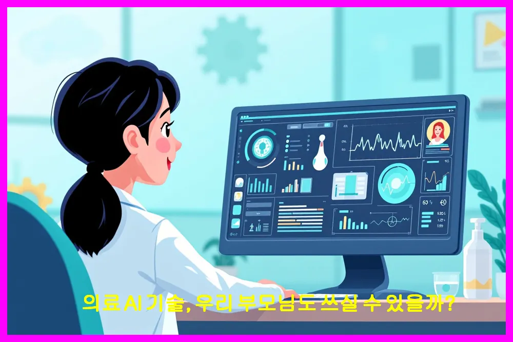 의료 AI 기술, 우리 부모님도 쓰실 수 있을까?