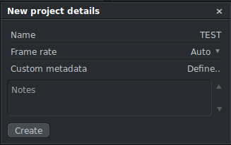 라이트웍스 프로젝트 생성 옵션