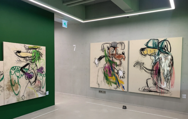 조지 몰튼 클락 전시 풍경